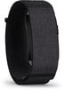 Schwarzes Textilarmband für Garmin Smartwatches mit Logo
