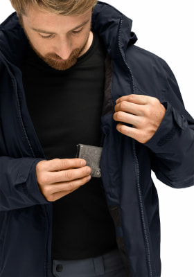 Maier Sports Metor Wanderjacke mit Kapuze