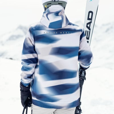 Active Rebel Enrico 20.20 Softshell Snowboardanorak mit Kapuze