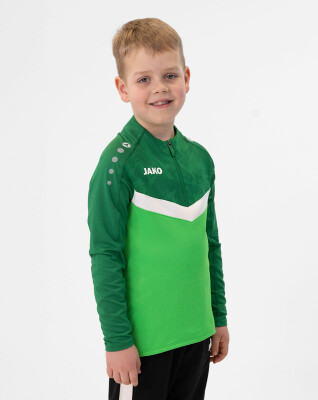 Jako Iconic Langarmshirt mit Halfzip