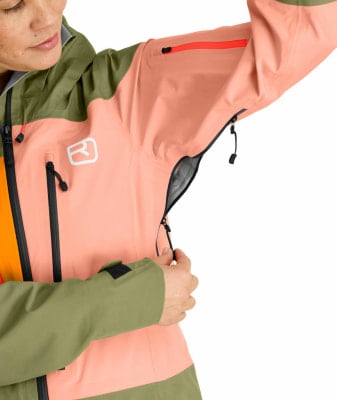 Ortovox Deep Shell 3L Hardshelljacke mit Kapuze