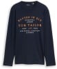 Tom Tailor Printed férfi hosszú ujjú póló