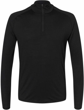 Langarmshirt mit Halfzip