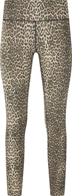 Damen-Leggings mit Leopardenmuster und hohem Bund. Damen-Leggings mit Leopardenmuster und hohem Bund.