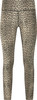 Damen-Leggings mit Leopardenmuster und hohem Bund.