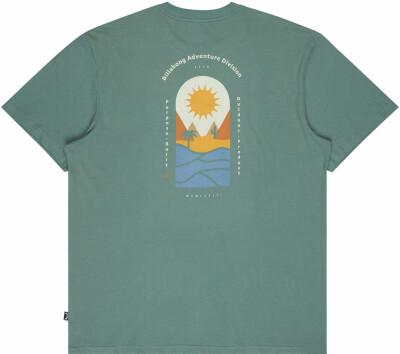 Billabong Sun Down Adiv T- Shirt kurzarm, 100% Cotton