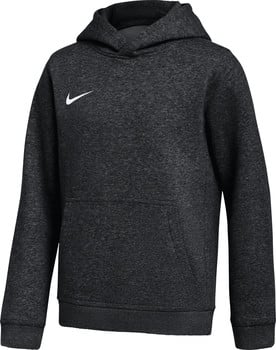 Tmavá pánská mikina s kapucí a logem Nike na hrudi.