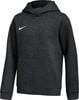 Tmavá pánská mikina s kapucí a logem Nike na hrudi.