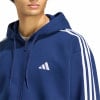 adidas M 3S FL FZ HD Sweatjacke mit Kapuze