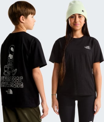 The North Face THE NORTH FACE Teen Alien Relaxed SS TEE Shirt 60%Baumwolle, 40%PES The North Face THE NORTH FACE Teen Alien Relaxed SS TEE Shirt 60%Baumwolle, 40%PES