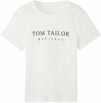 Tom Tailor TOM TAILOR Logo Print 1/2 Női póló