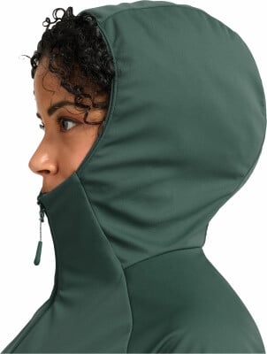 Jack Wolfskin Skyvail Softshelljacke mit Kapuze