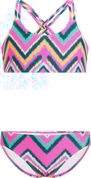 Firefly Sanna Retro Batik Bustier Bikini-Set