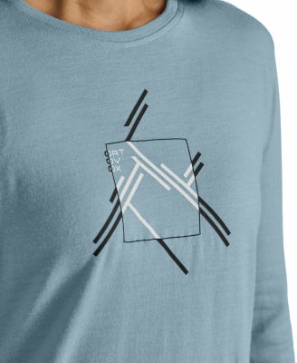 Ortovox 185 Merino Mnt Cutout Langarmshirt