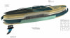 Firefly iSUP 300 COM I, sada na paddleboarding
