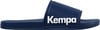 Dunkelblaue Herren-Badeschuh mit weißem Kempa-Logo.