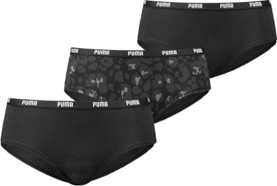 Puma Printed Hipster 3er-Pack Unterhose Puma Printed Hipster 3er-Pack Unterhose