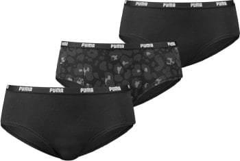 Puma Printed Hipster 3er-Pack Unterhose