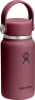 Hydro Flask Flasche mit Deckel und Henkel in Bordeaux.