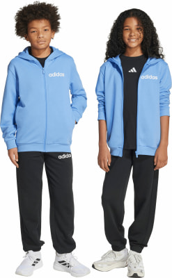 adidas J LIN FT TS 220 Jogginganzug mit Kapuze
