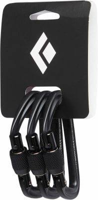 Black Diamond Hotforge Screwgate 3er-Pack Karabiner