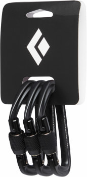 Black Diamond Hotforge Screwgate 3er-Pack Karabiner