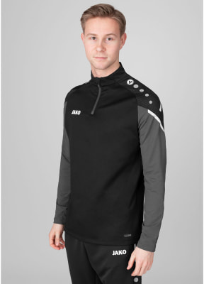 Jako Performance Langarmshirt mit Halfzip