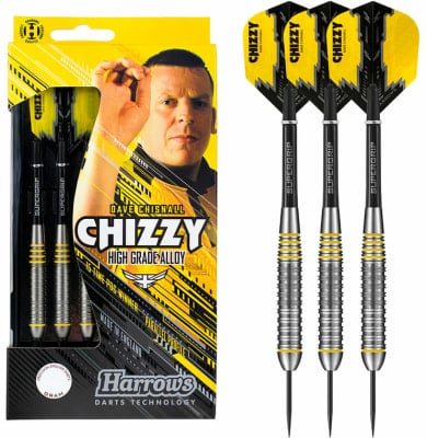 Harrows Chizzy High Grade Alloy 3er-Set Steel Dartpfeile