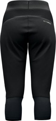 Schwarze 3/4 Damenleggings mit Logo und Metawool-Schriftzug. Schwarze 3/4 Damenleggings mit Logo und Metawool-Schriftzug.
