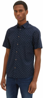 Printed Shirt férfi rövid ujjú ing