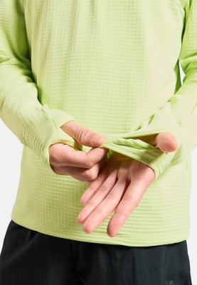 Odlo Essential Thermal langarm Laufshirt mit Halfzip