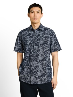Tom Tailor Printed Slubyarn férfi ing