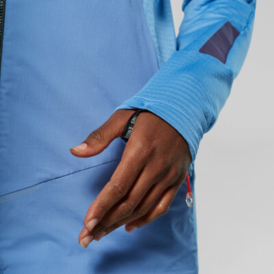 Salewa Pedroc Pl Wind Hd Fleecejacke mit Kapuze POLARLITE