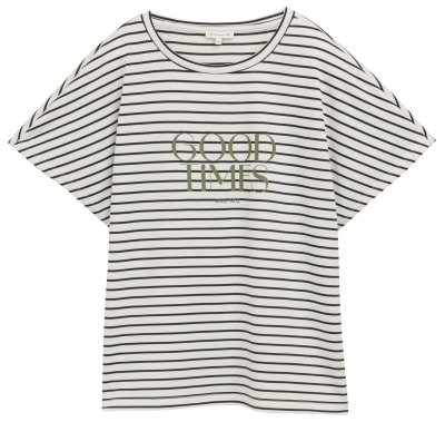 Tom Tailor Striped Print női póló