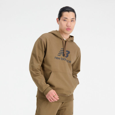 New Balance Essential Stacked Logo Hoodie