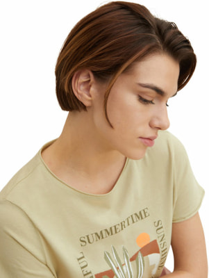 Tom Tailor Crewneck női póló rövid ujjú Tom Tailor Crewneck női póló rövid ujjú