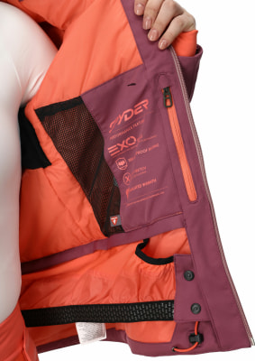 Spyder Titania Skijacke mit Kapuze