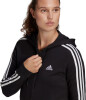 adidas Essentials French Terry 3-Stripes női kapucnis felső