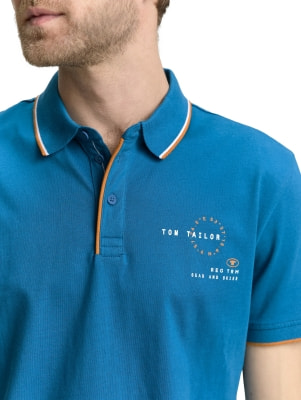 Tom Tailor Detailed Polo férfi póló