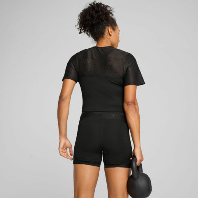 Puma Lace Crop T-Shirt