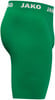 Grüne Shorts mit weißem JAKO-Logo auf dem Bund.