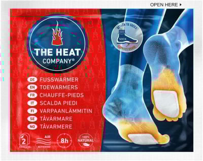 The Heat Company 3er-Pack Fußwärmer