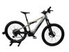Silbernes KTM E-Bike auf weißem Hintergrund mit Federung.