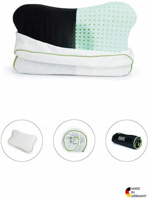 Blackroll Recovery Pillow Nackenstützkissen mit Kissentasche
