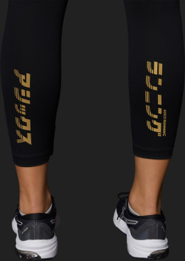 KATAKANA CROP TIGHT běžecké kalhoty