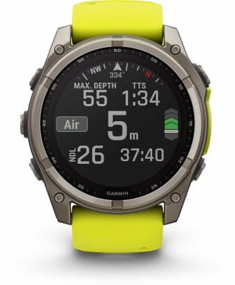 Garmin Fenix 8 Solar Sapphire Multisport Smartwatch - 51 mm