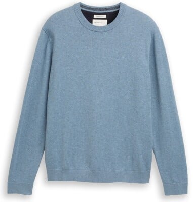 Tom Tailor Basic Crewneck férfi pulóver Tom Tailor Basic Crewneck férfi pulóver