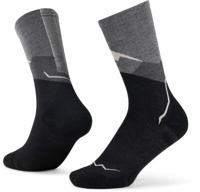 Buff Merino Lightweight Cre Wandersocken LWC1