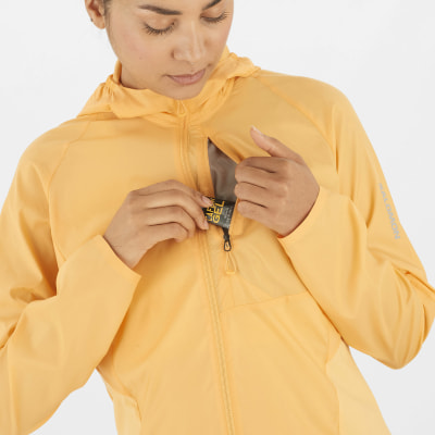 Salomon Bonatti Cross Windjacke mit Kapuze