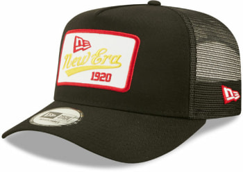 New Era State Patch Green A-Frame Trucker felnőtt baseball sapka
